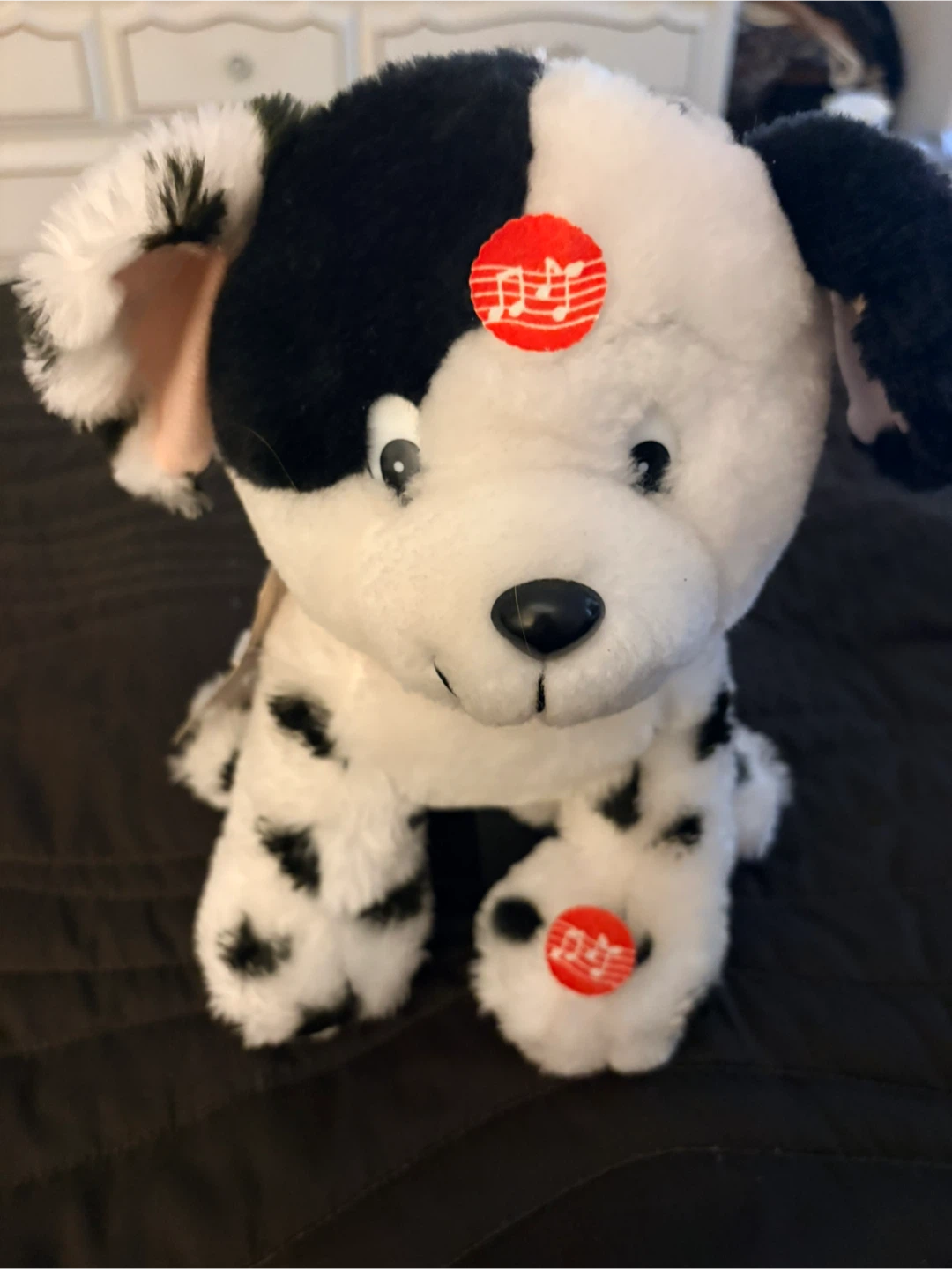 Pop-A-Tune Puppy - Musical Dalmatian Plush - photo 4