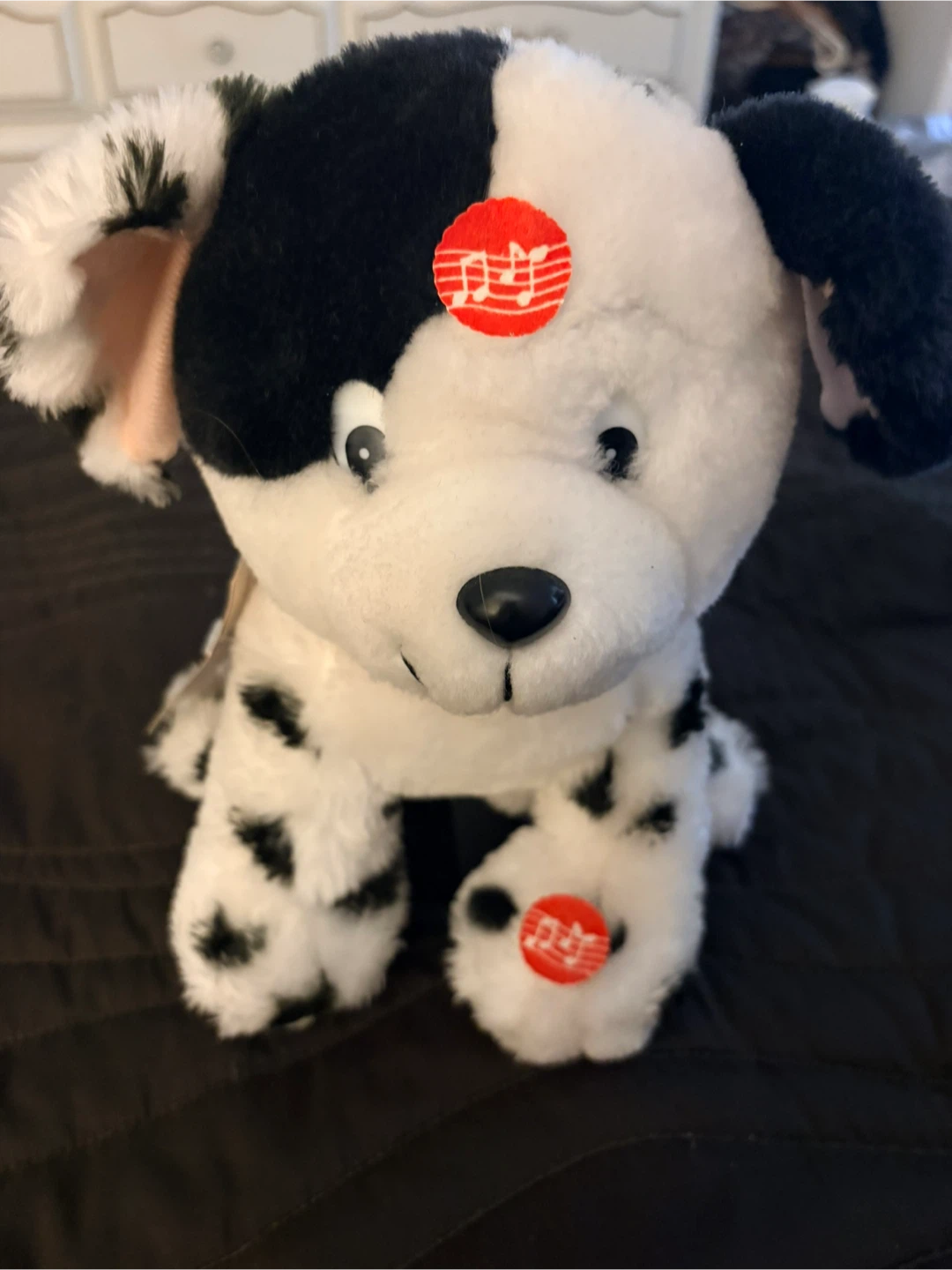Pop-A-Tune Puppy - Musical Dalmatian Plush - photo 3