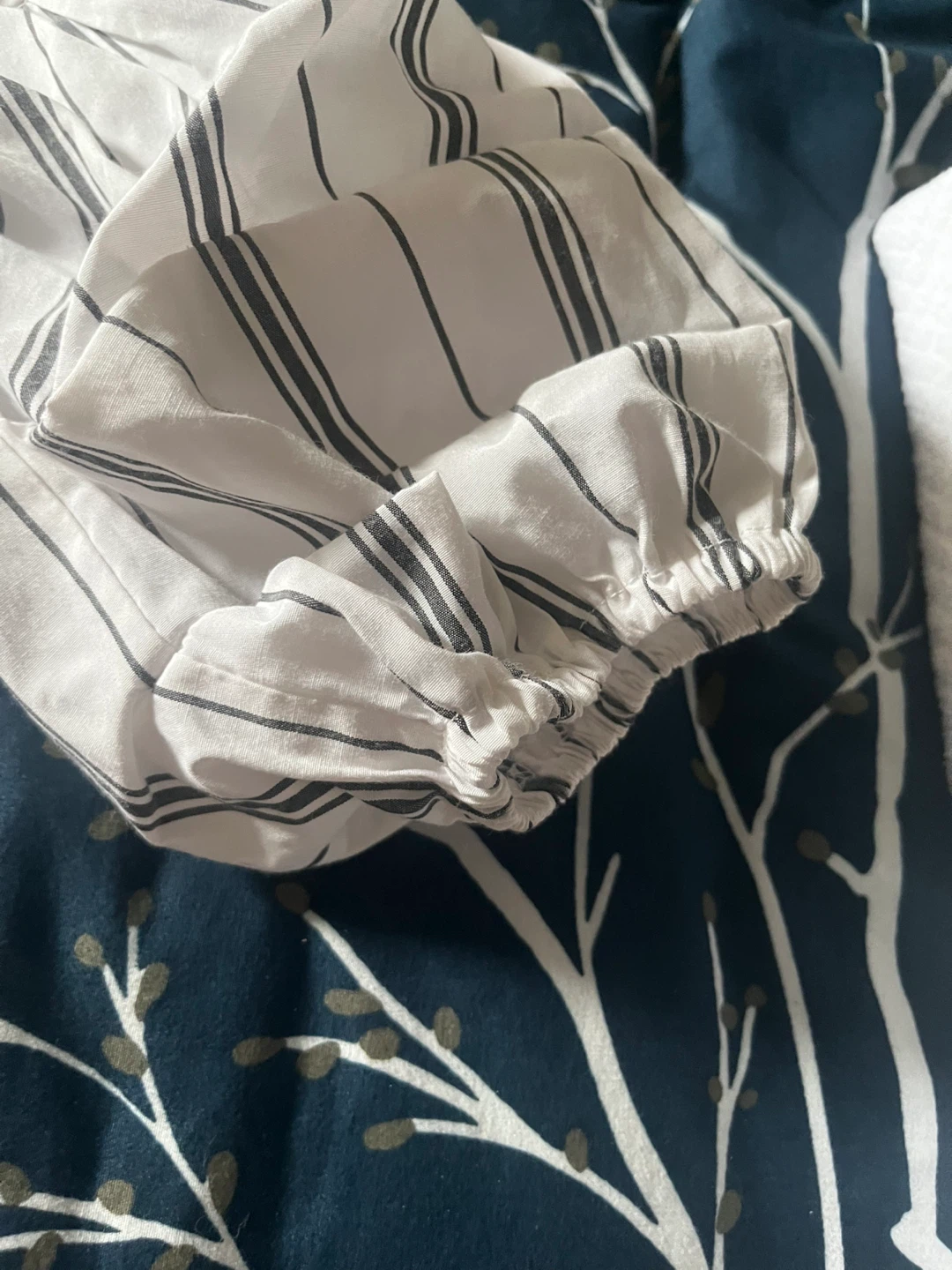 Urban Heritage Striped Wrap Blouse - Size S - photo 2