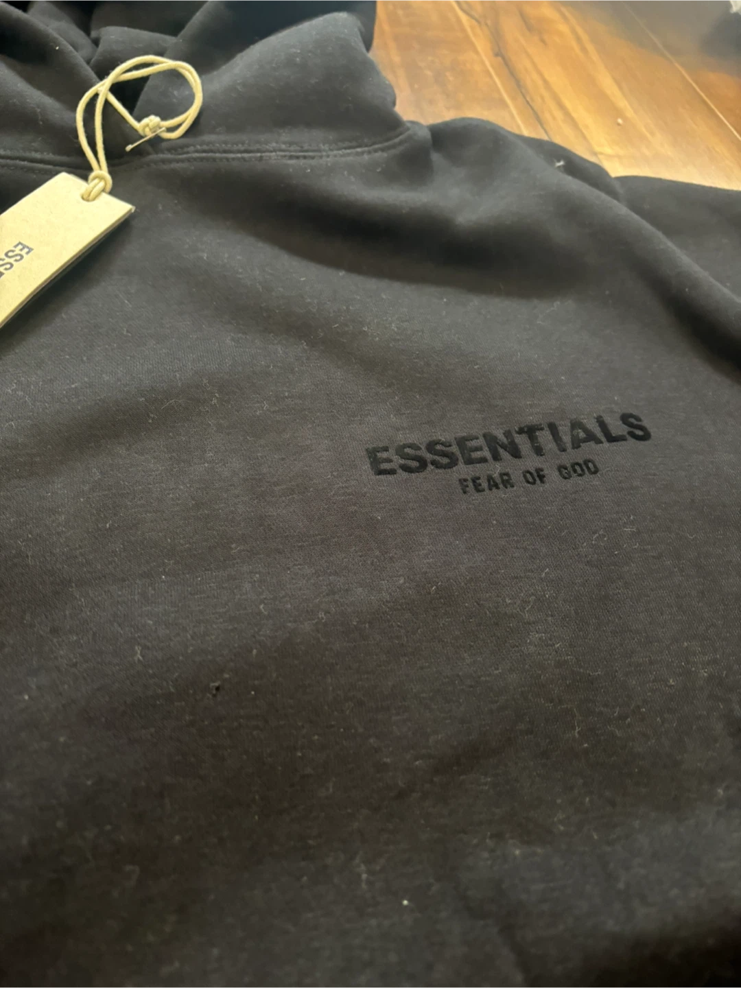 Essential hoodie black men’s small - photo 2