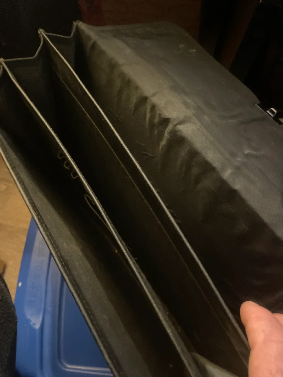 Vintage Pittsburgh Penguin Leather Briefcase image indicator(4)