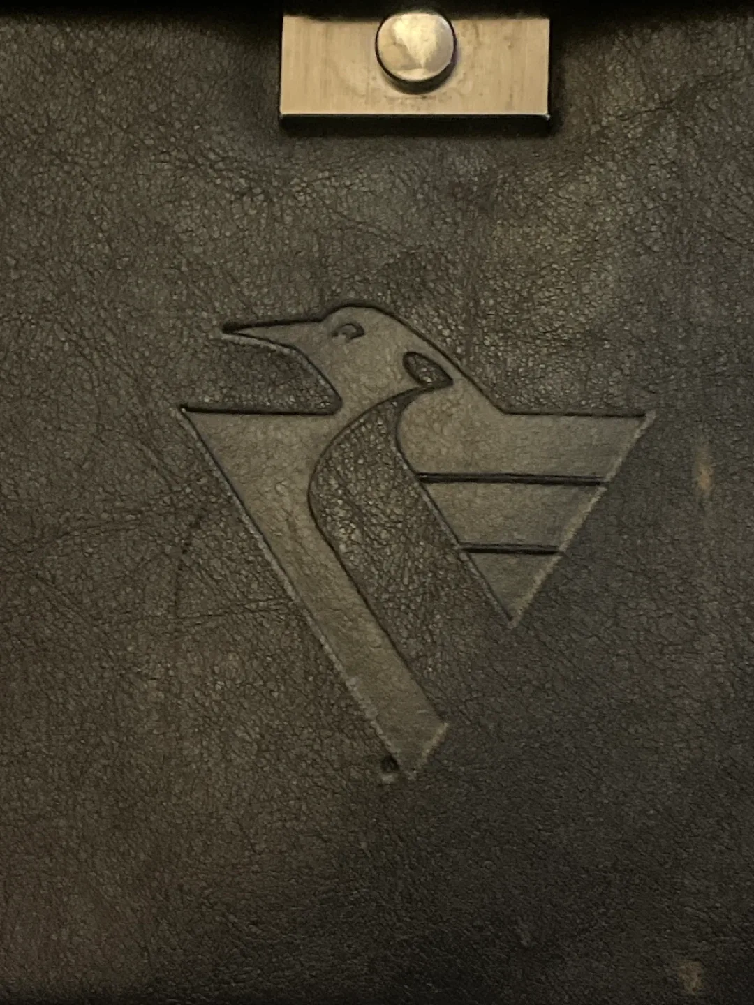 Vintage Pittsburgh Penguin Leather Briefcase image indicator(5)