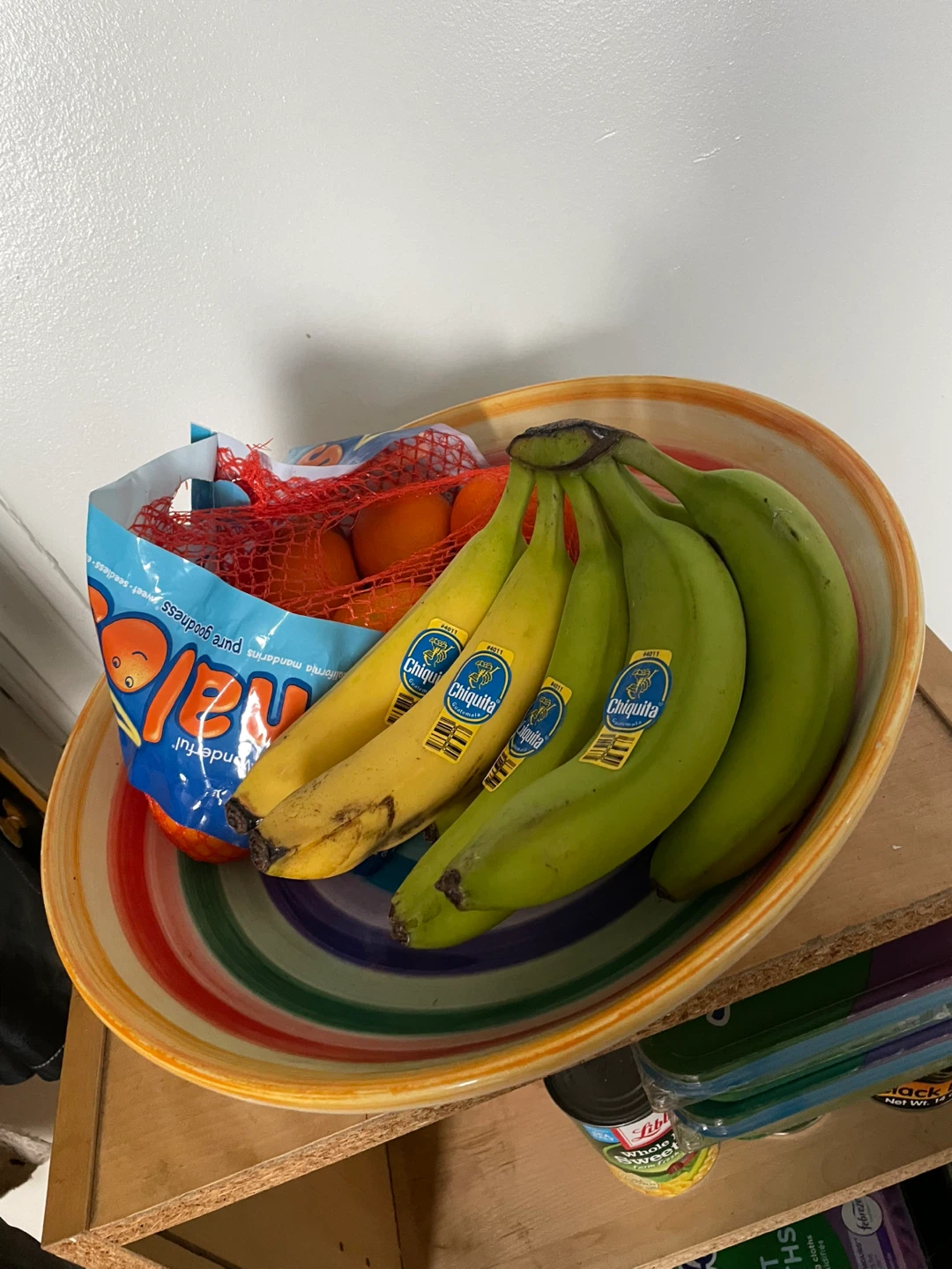 Colorful Striped Fruit Bowl - Large - photo 5