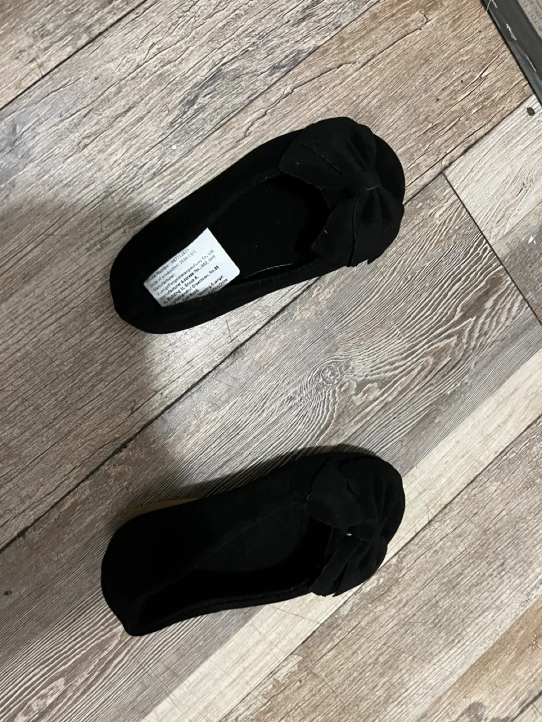 Black Bow Flats - Size 24 image indicator(5)