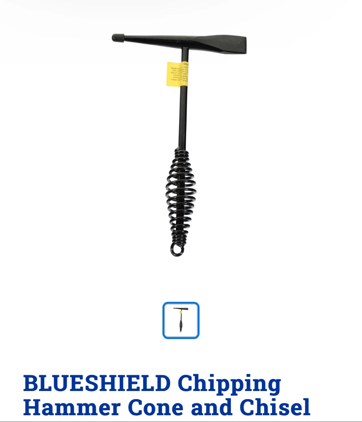 BLUESHIELD Chipping Hammer Cone and Chisel