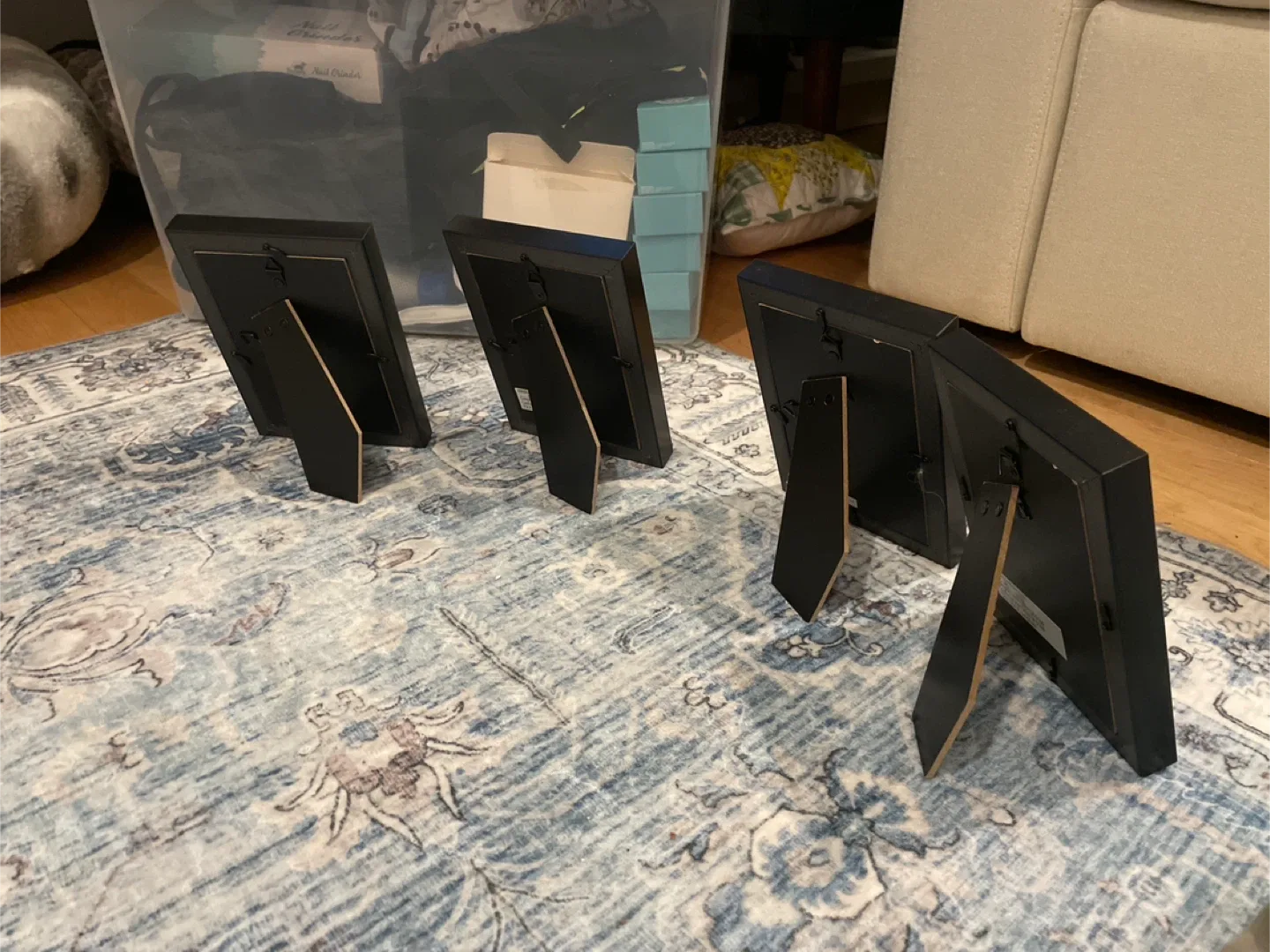 Black Picture Frames (Set of 4) - $5 for all image indicator(3)