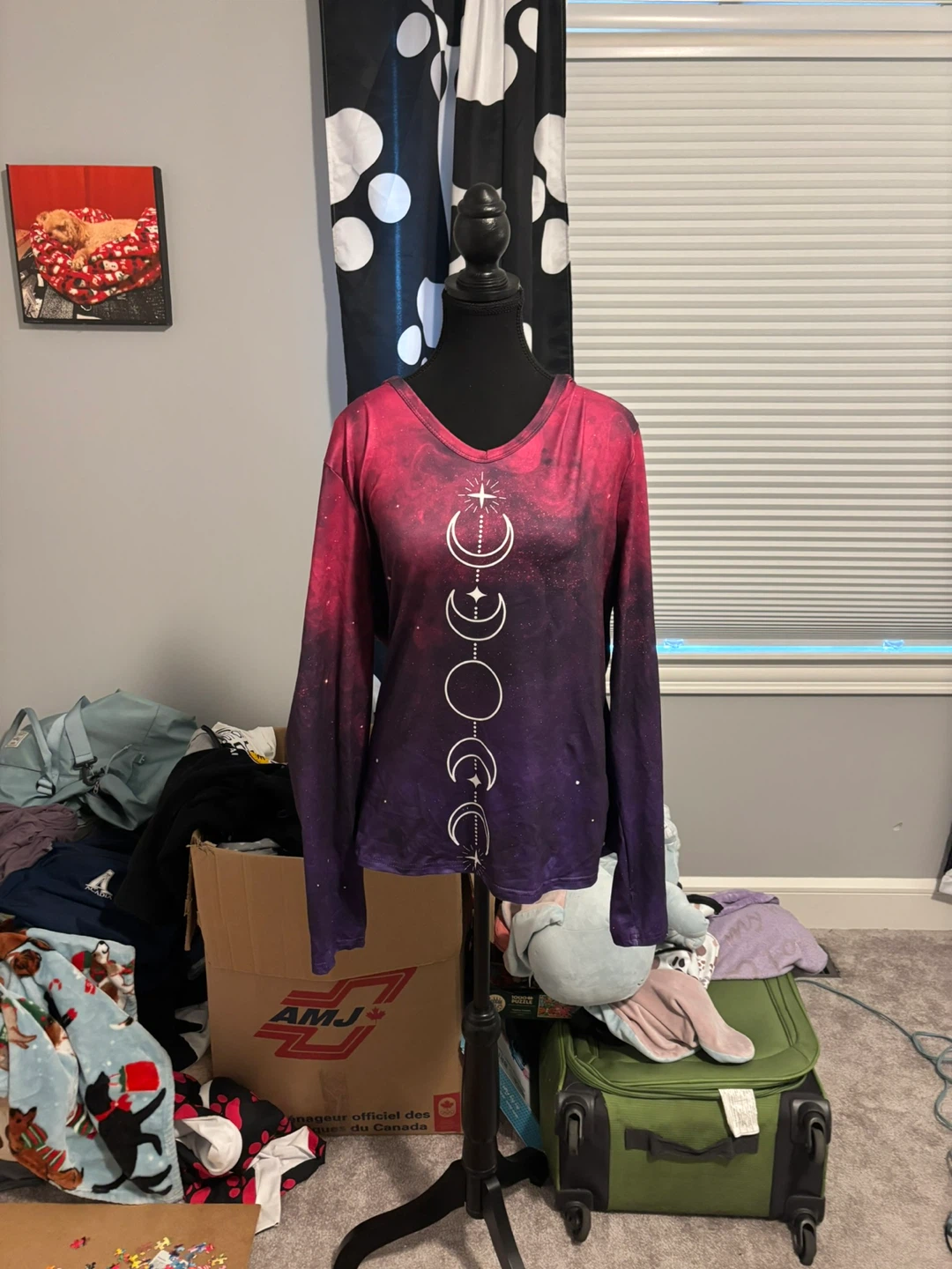 Long Sleeve Moon Phases Top - photo 3