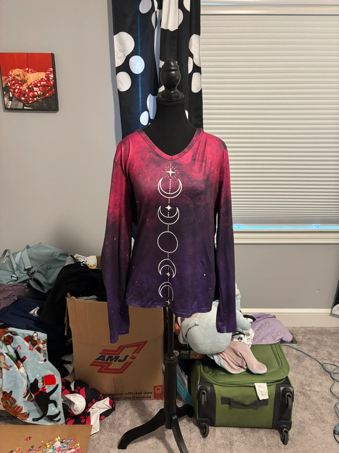 Long Sleeve Moon Phases Top - photo 5