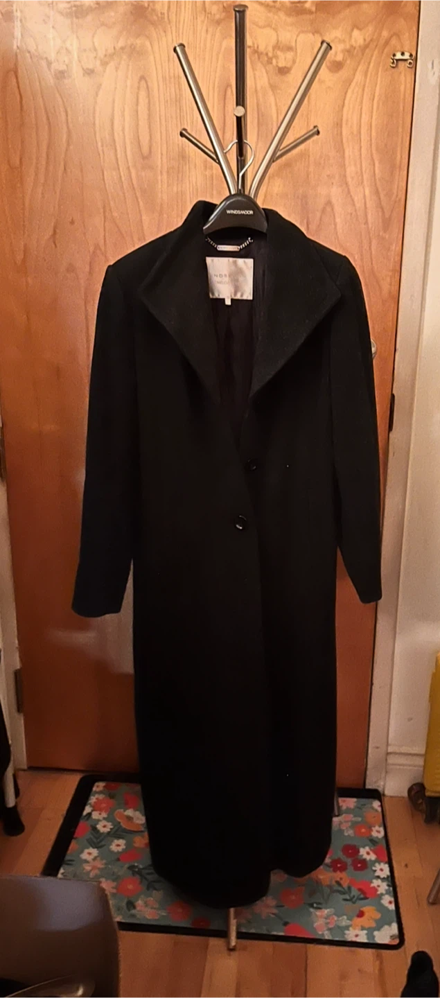 Windsmoor Dark Gray Wool Blend Coat - photo 3