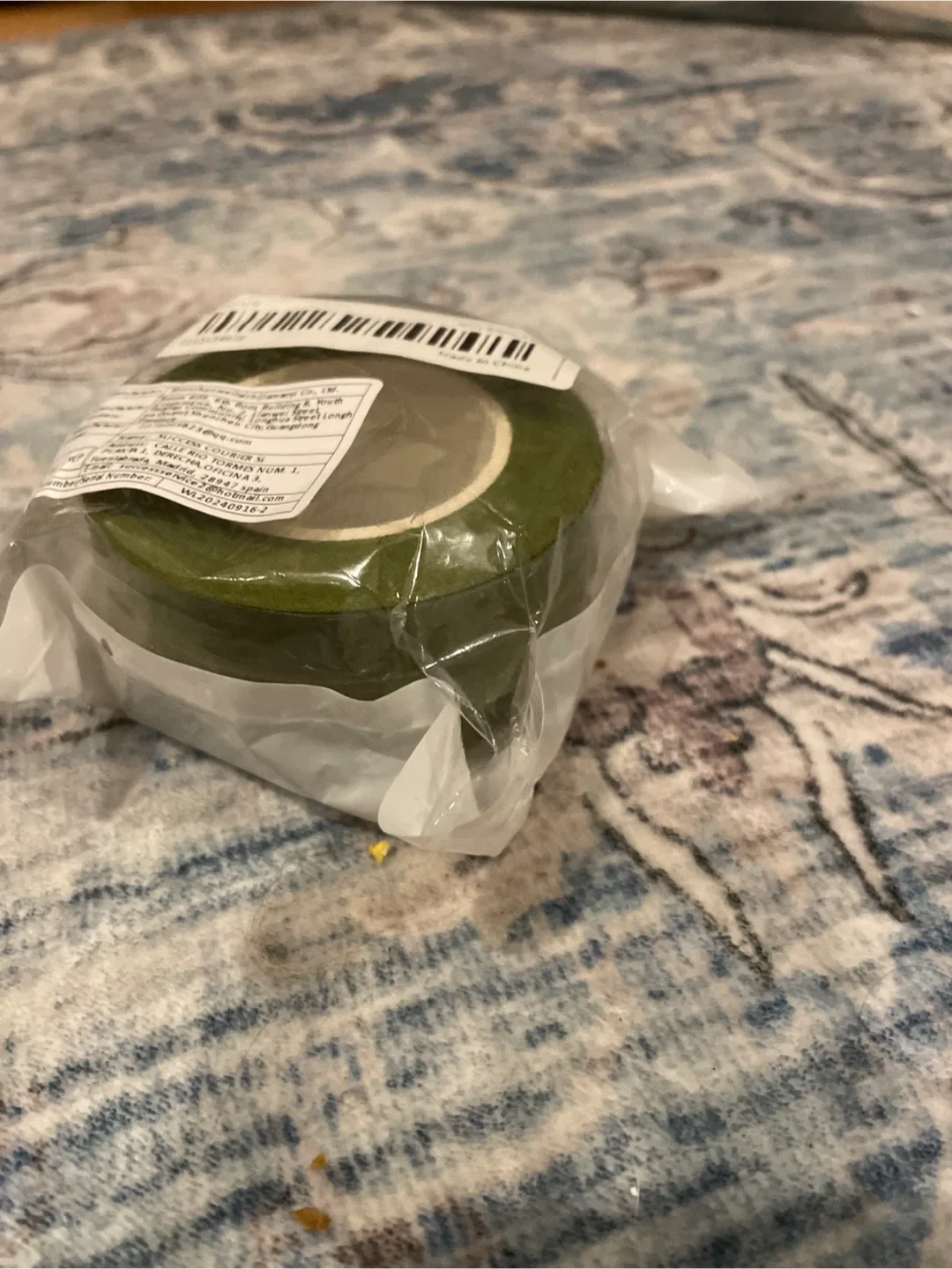 New Olive Green Floral Tape image indicator(2)