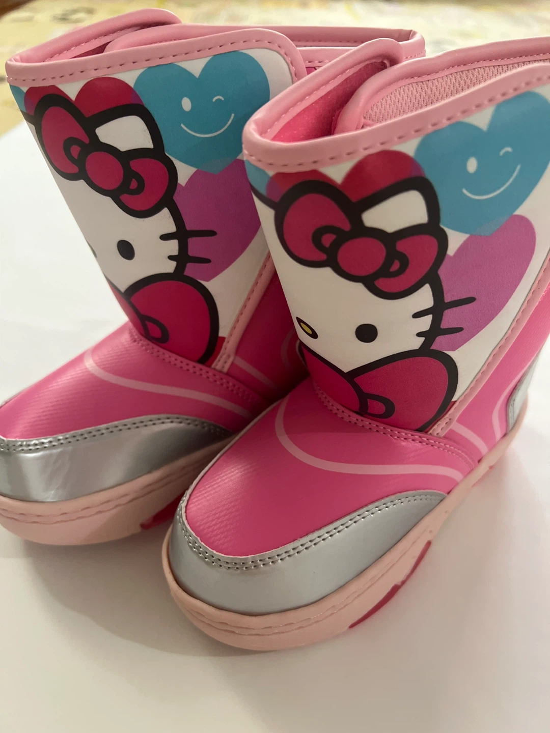 Hello Kitty Pink Snow Boots for toddler size 10