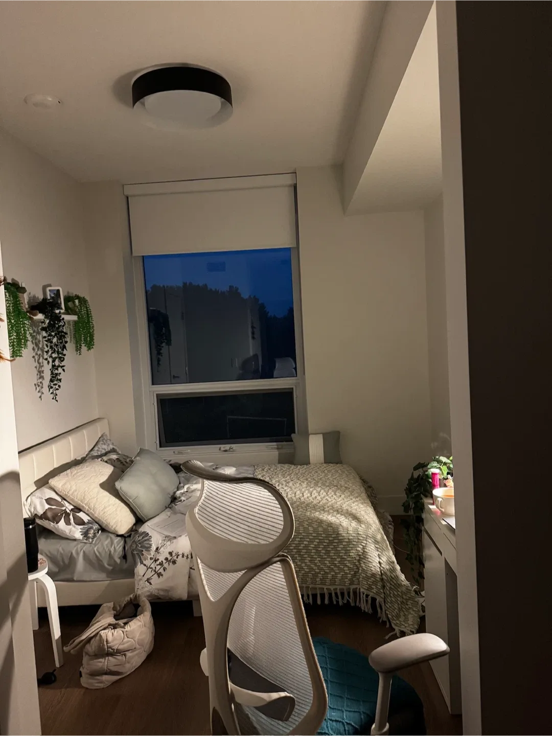 MOVE OUT SALE- BED FRAME, MATRESS, SHELF, NIGHT STAND image indicator(2)