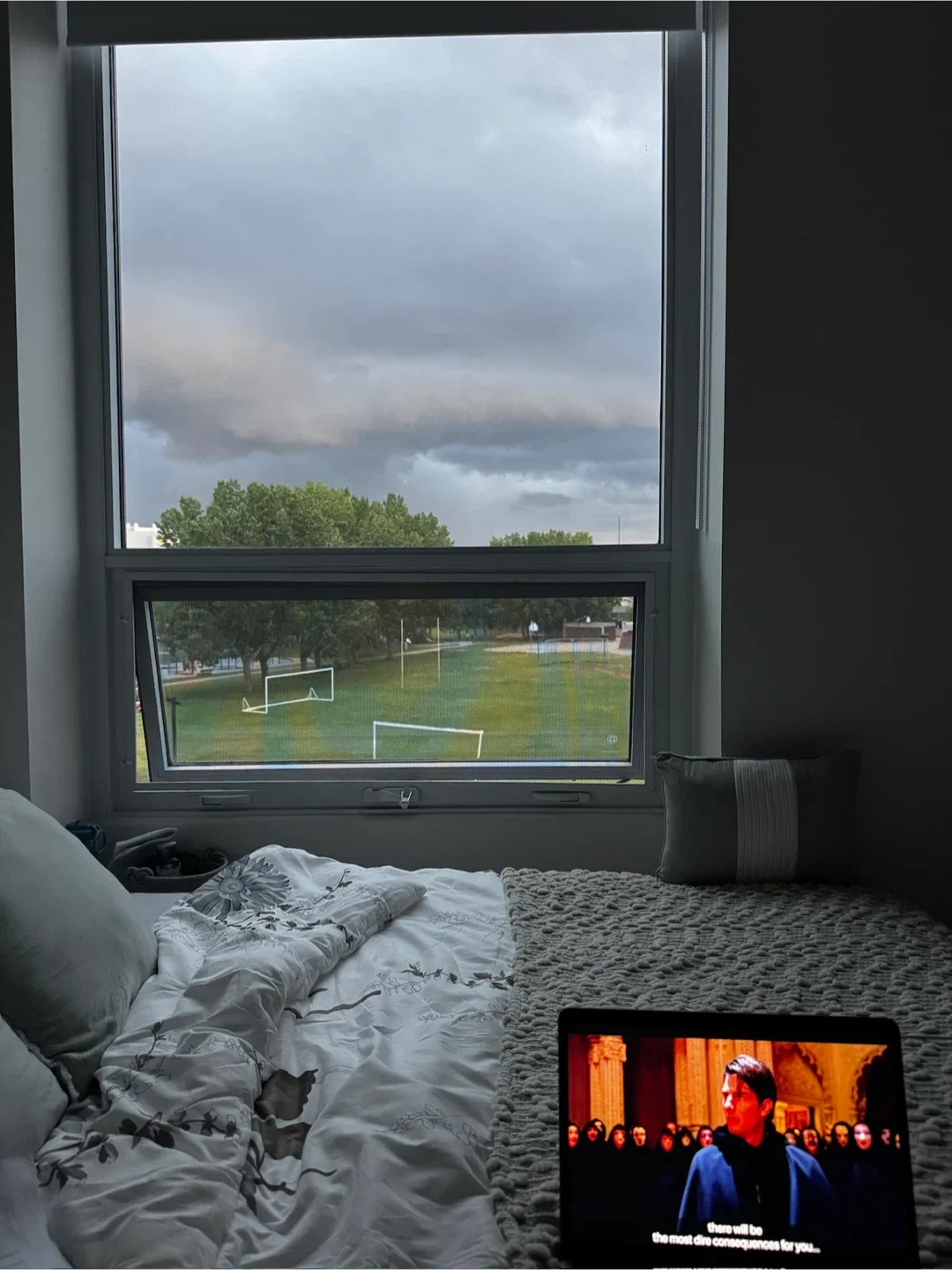 MOVE OUT SALE- BED FRAME, MATRESS, SHELF, NIGHT STAND