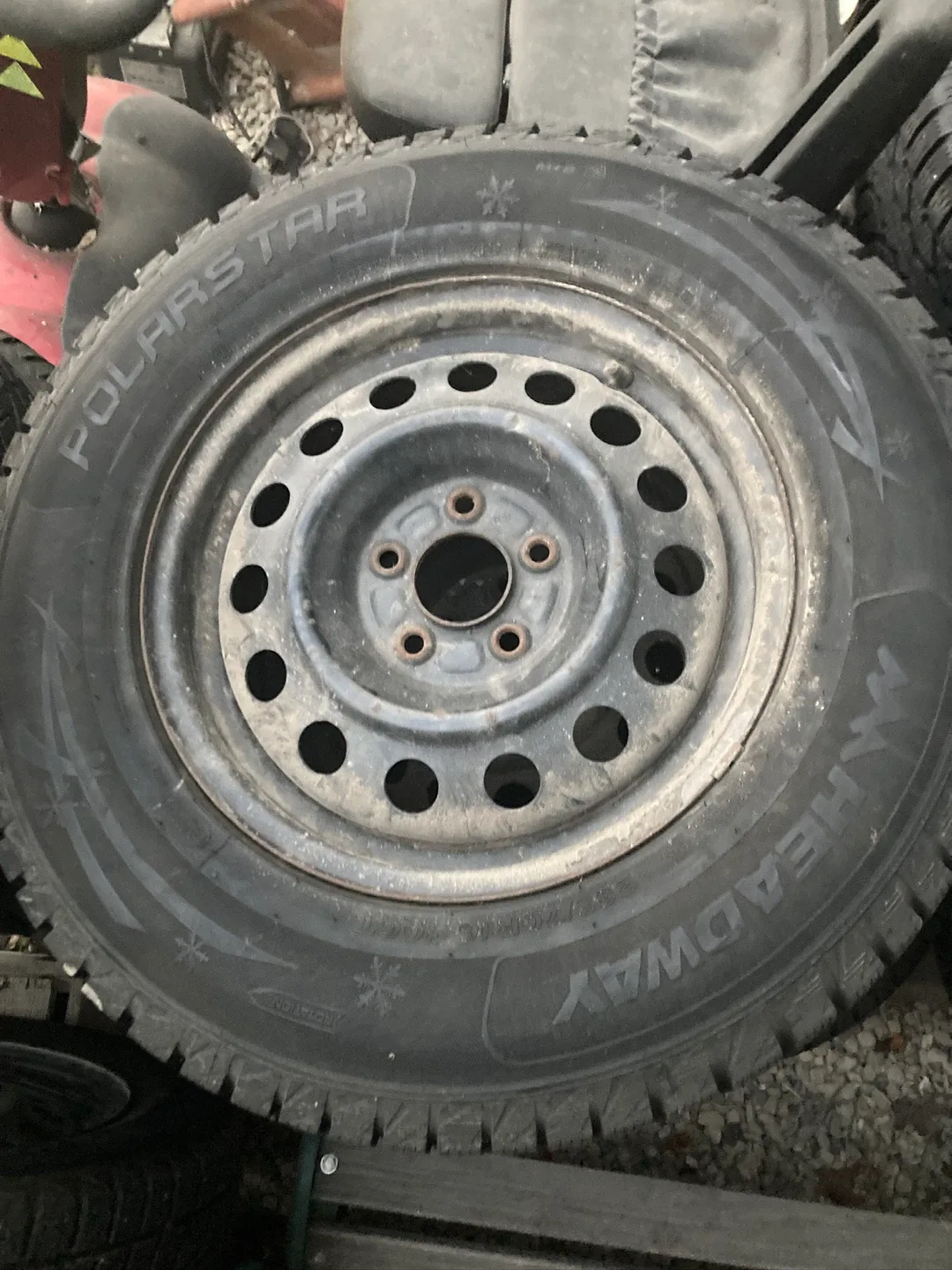 Headway Polarstar 235/70R16 106T Tire and Rims