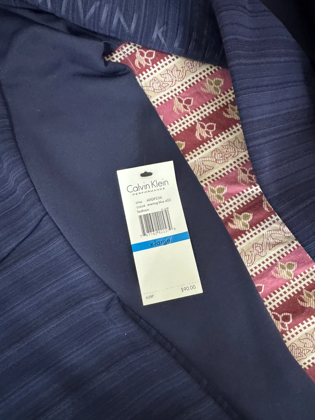 New Calvin Klein Performance Jacket XL - photo 2