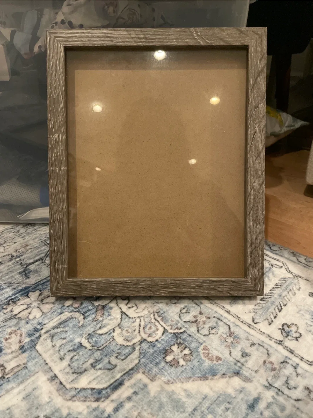 Two Wood frames/ shadow boxes -$5 for both image indicator(2)