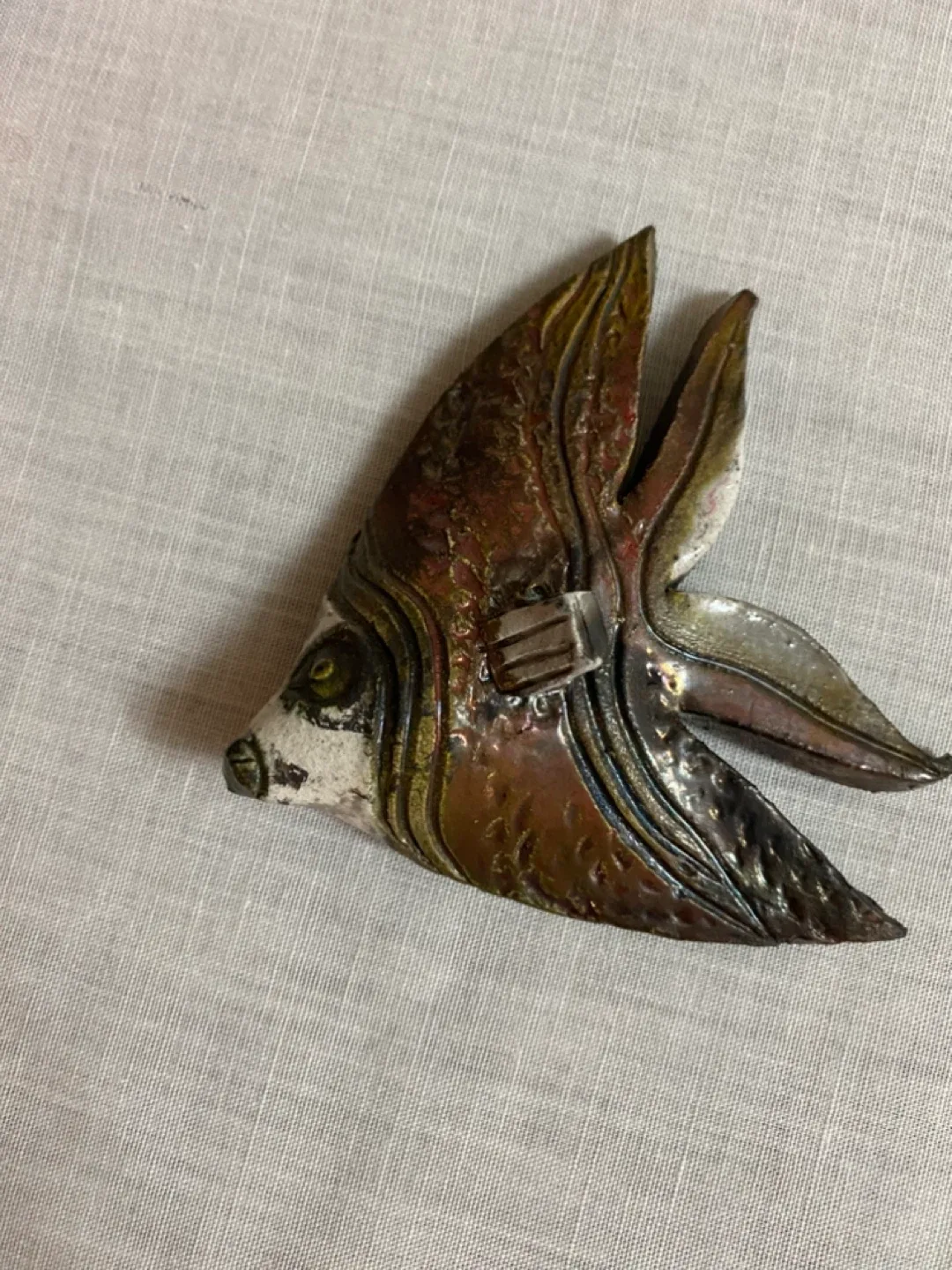 Decorative Pottery Fish Wall Hanging