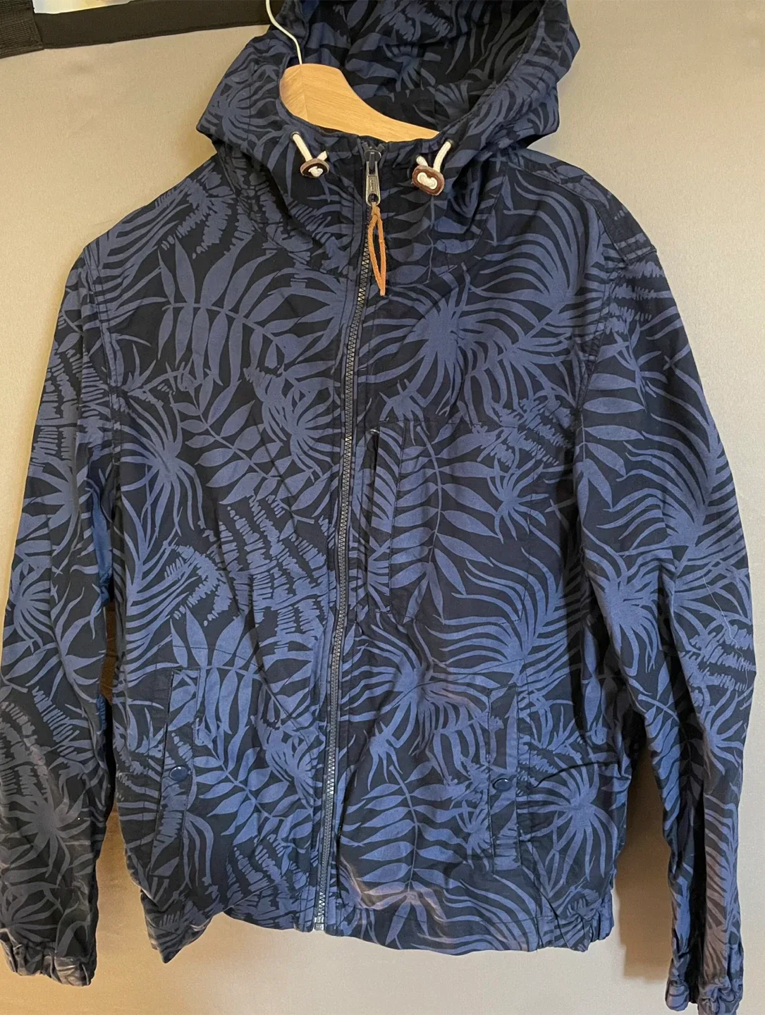 J Crew Leaf Pattern Jacket