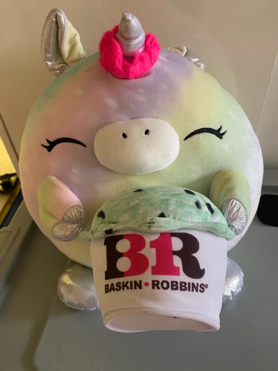 Squishmallow Baskin-Robbins Unicorn Plush