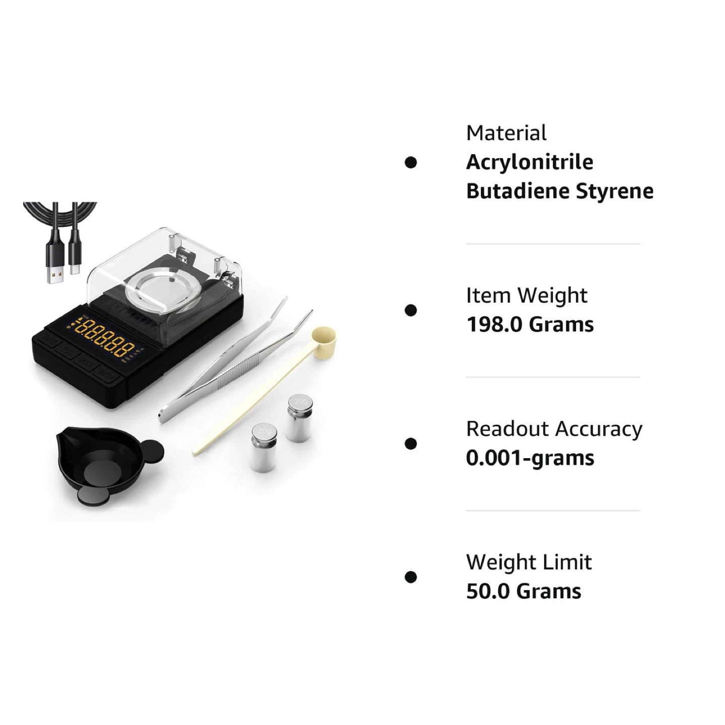 Digital Scale High Precision Milligram Scale - photo 2