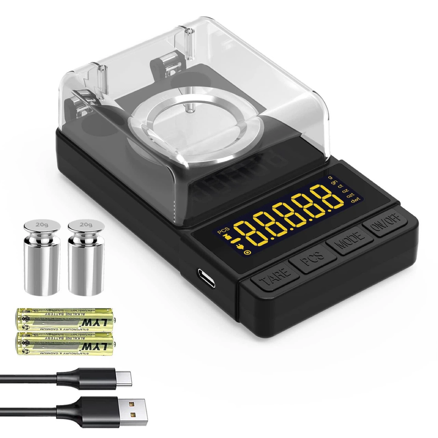 Digital Scale High Precision Milligram Scale - photo 4