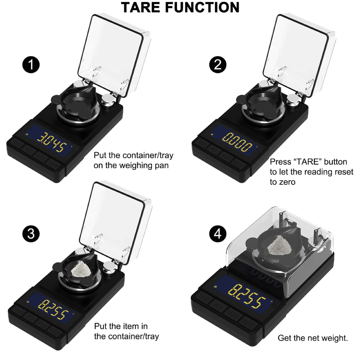 Digital Scale High Precision Milligram Scale - photo 5