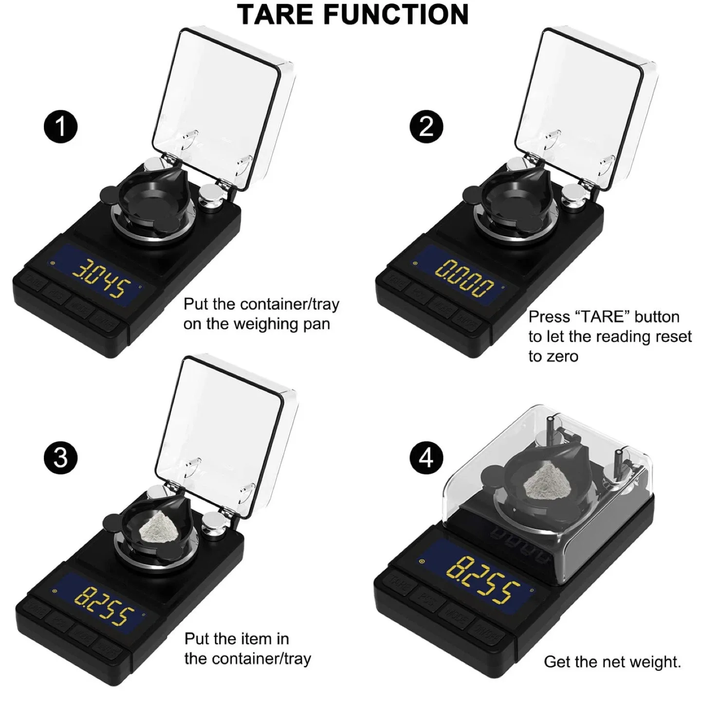 Digital Scale High Precision Milligram Scale image indicator(5)