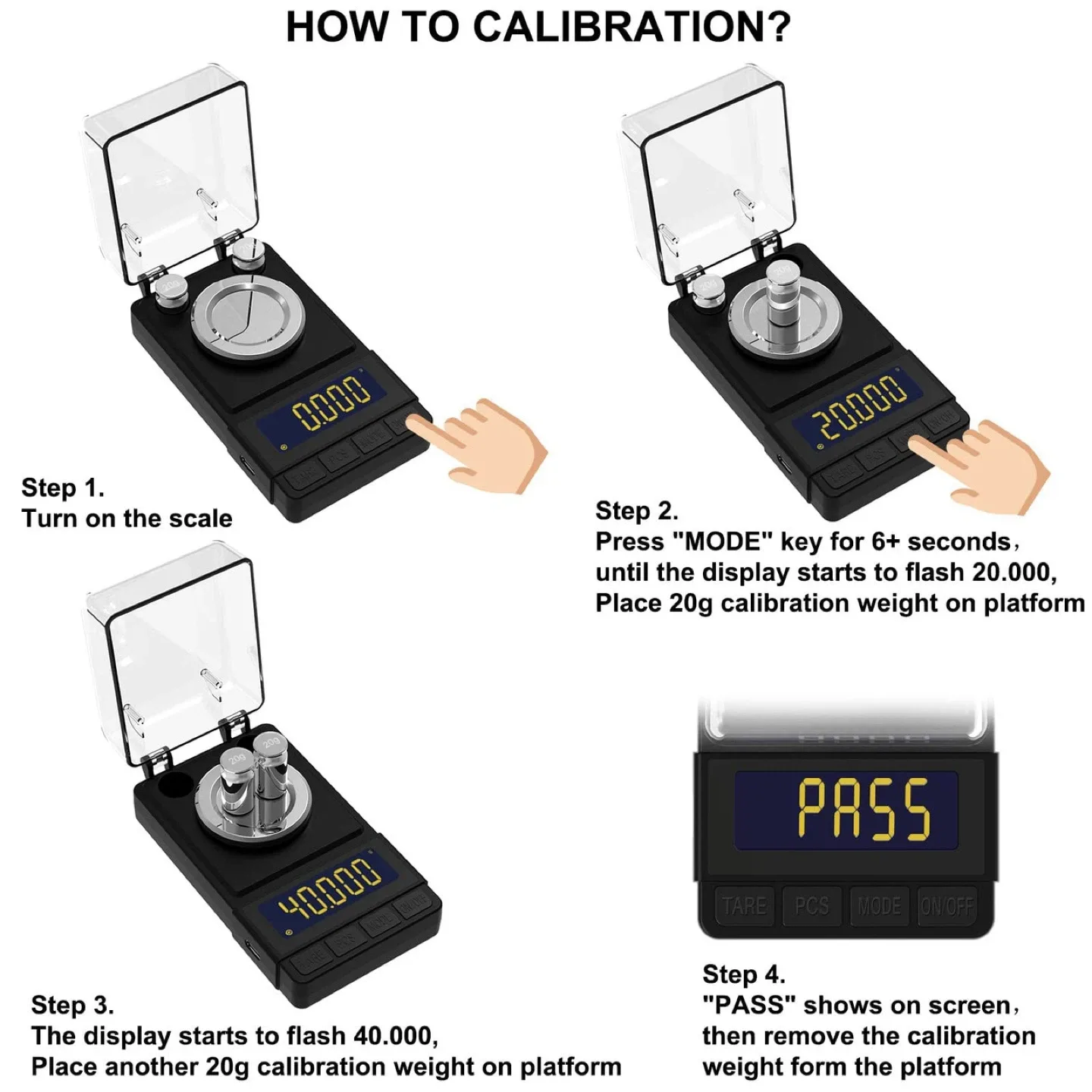Digital Scale High Precision Milligram Scale image indicator(3)