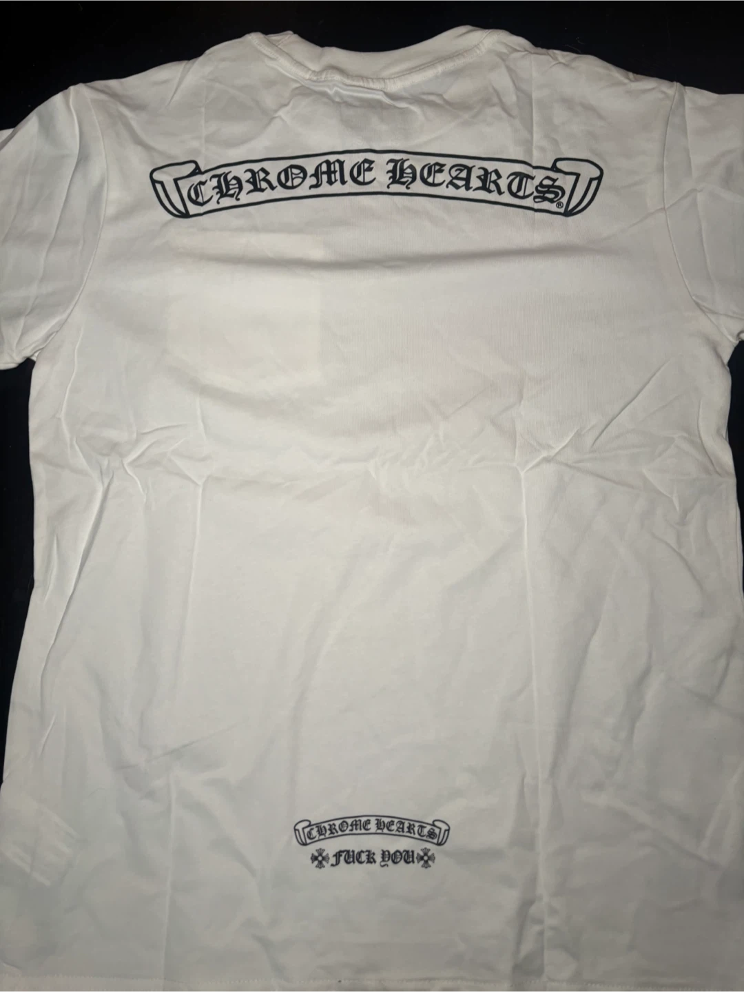 Chrome Hearts White Long Sleeve Shirt - Size M - photo 2