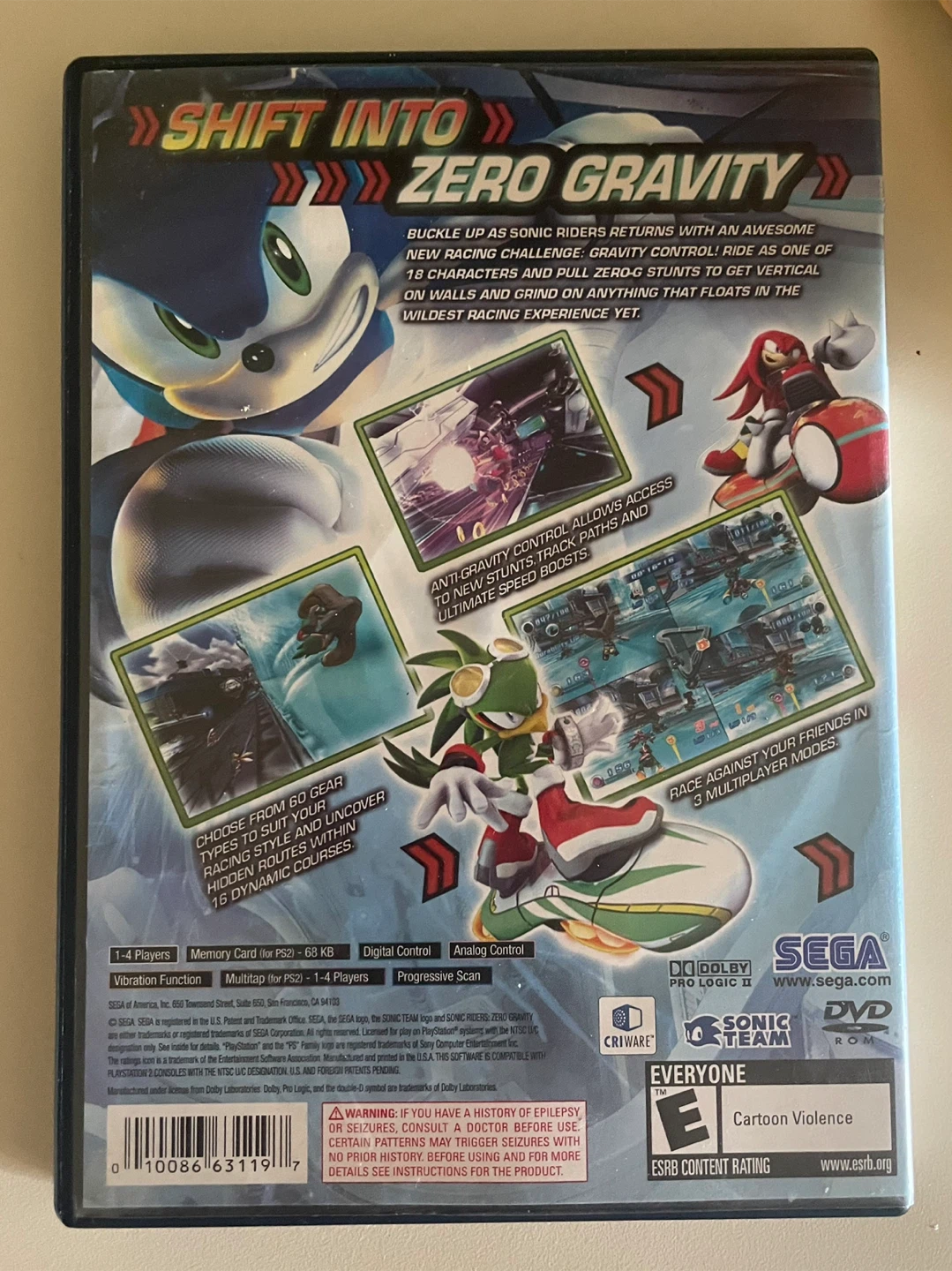 Sonic Riders Zero Gravity - PlayStation 2 - photo 2