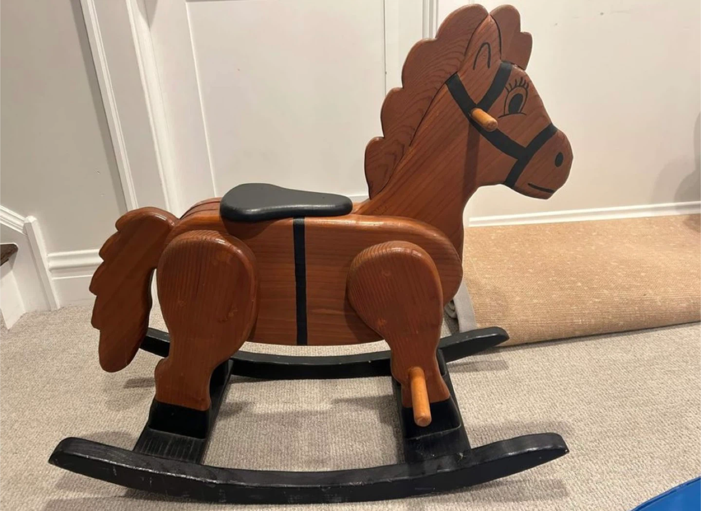 Wooden Rocking Horse