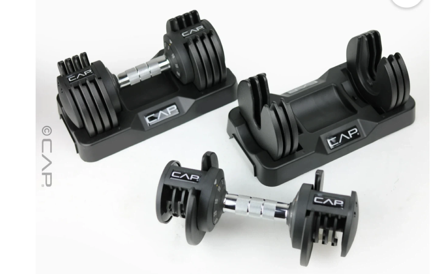 CAP Adjustable Dumbbells set - photo 2