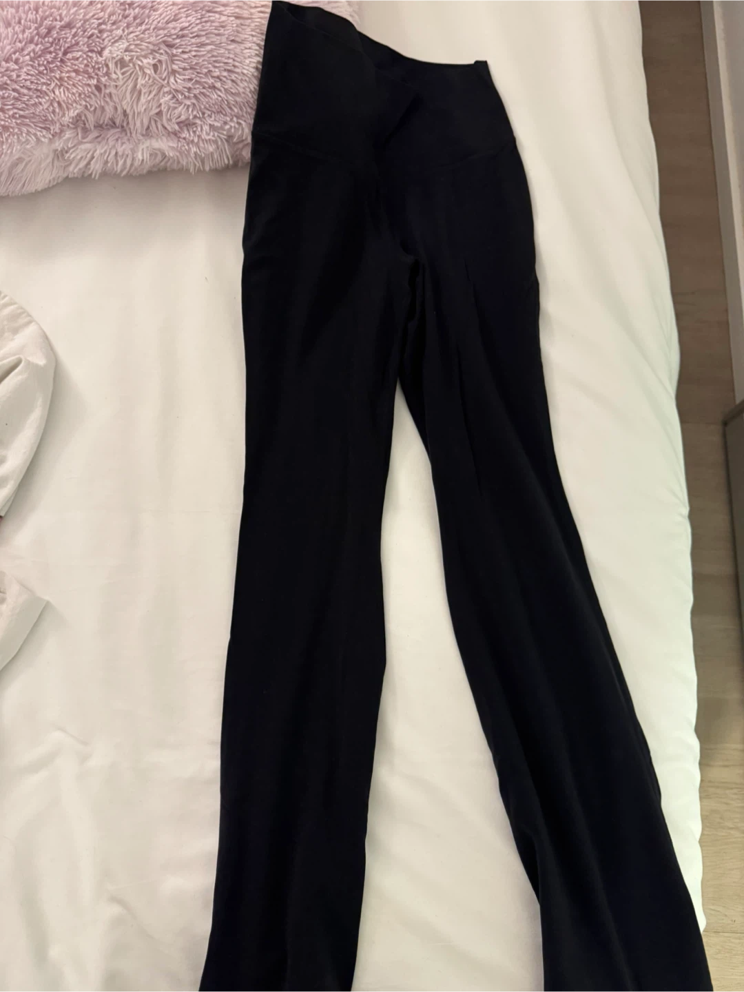 Aritzia flare Leggings Black length short