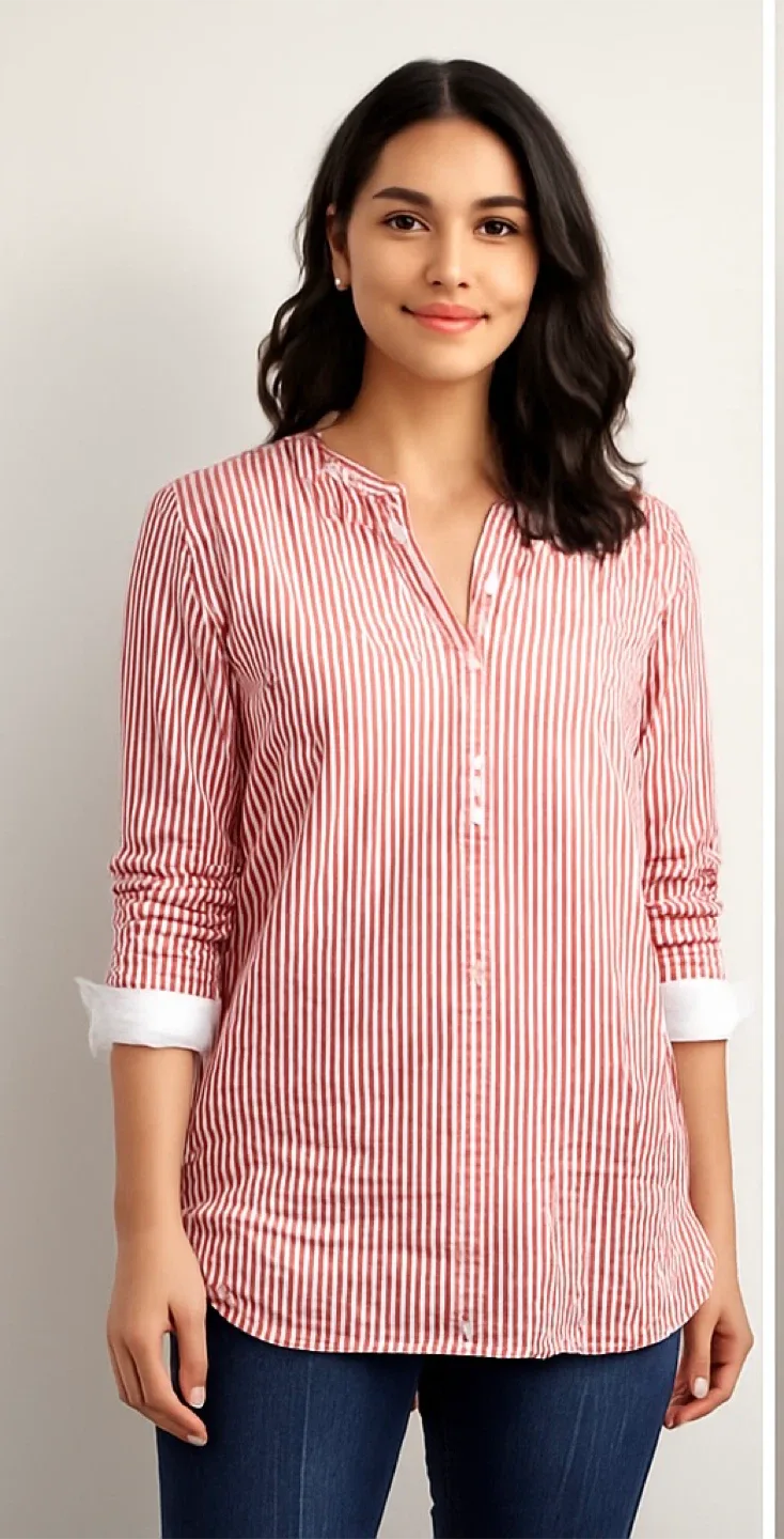 Beechtree XS Striped Blouse