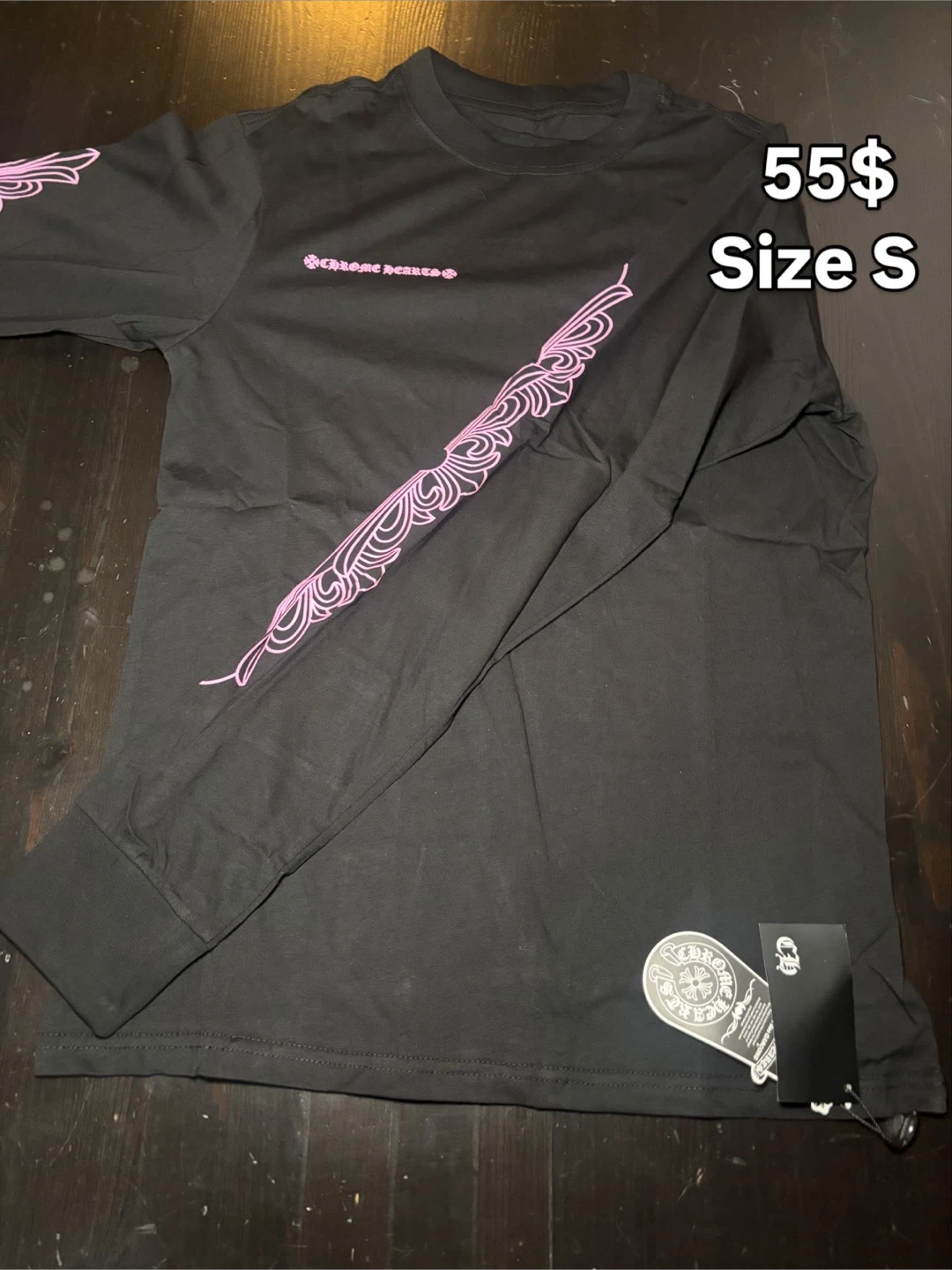 Chrome Hearts Black Long Sleeve - Size S