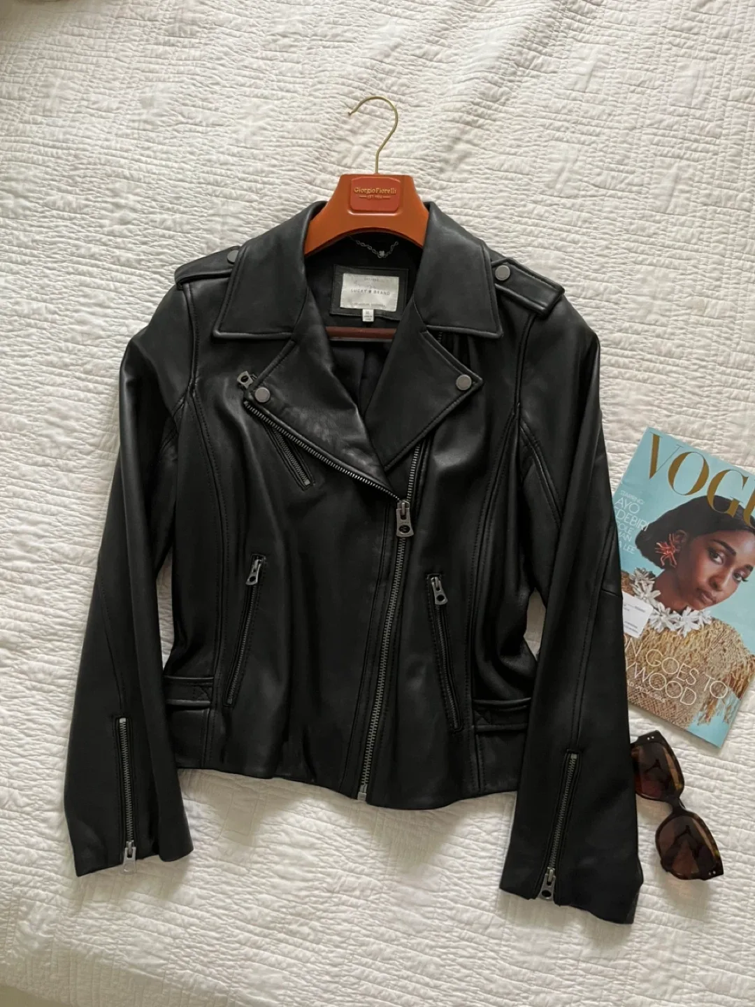 Women’s Genuine Leather Jacket - Size XL