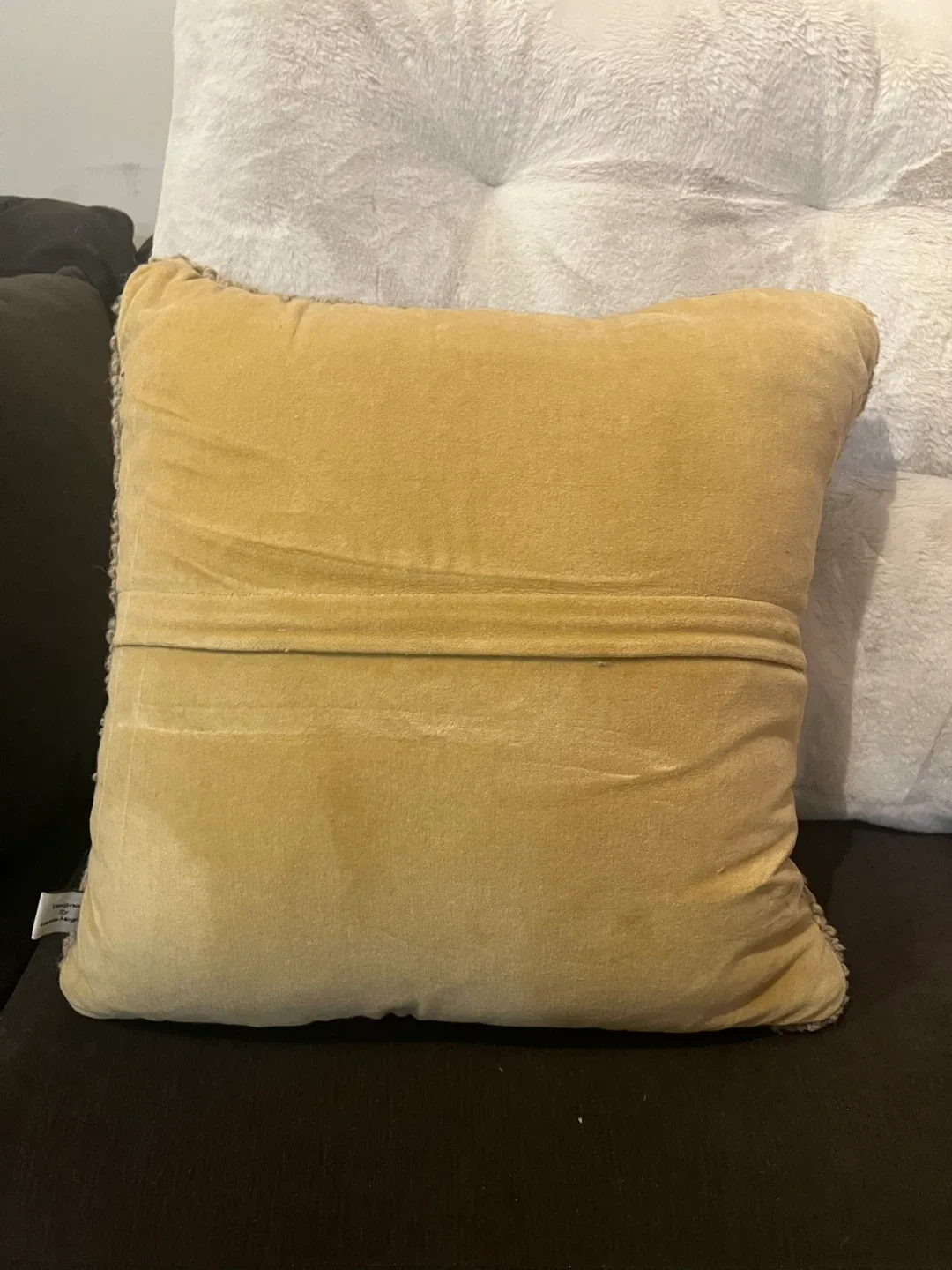 Wool Chenille Owl Pillows (pair) image indicator(3)