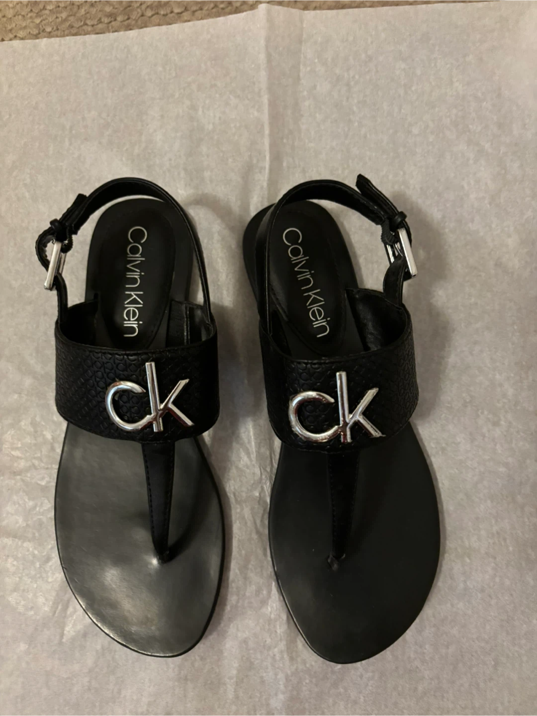 Calvin Klein Black Sandals - photo 2