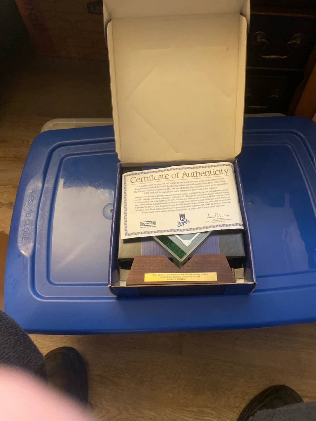 Kansas City Royals Piece of History Collector's Edition - photo 2