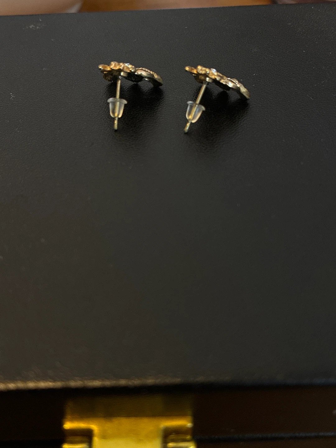 Bee Stud Earrings - Gold Tone - photo 2