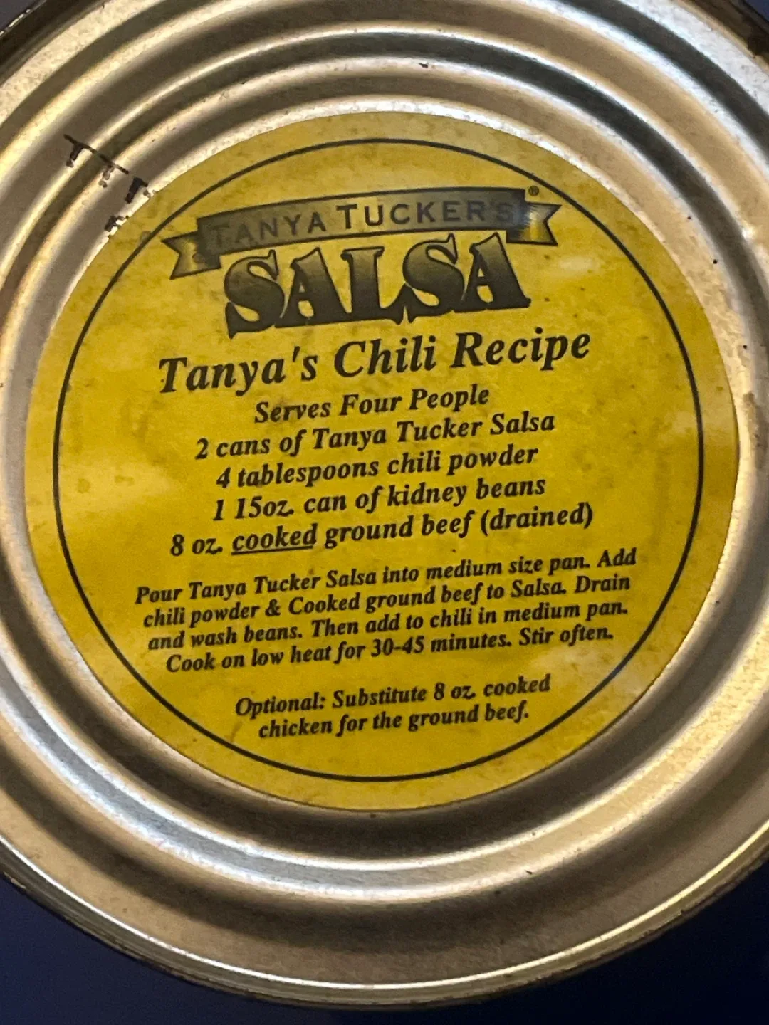Tanya Tucker's Salsa Mild, 28 oz image indicator(3)