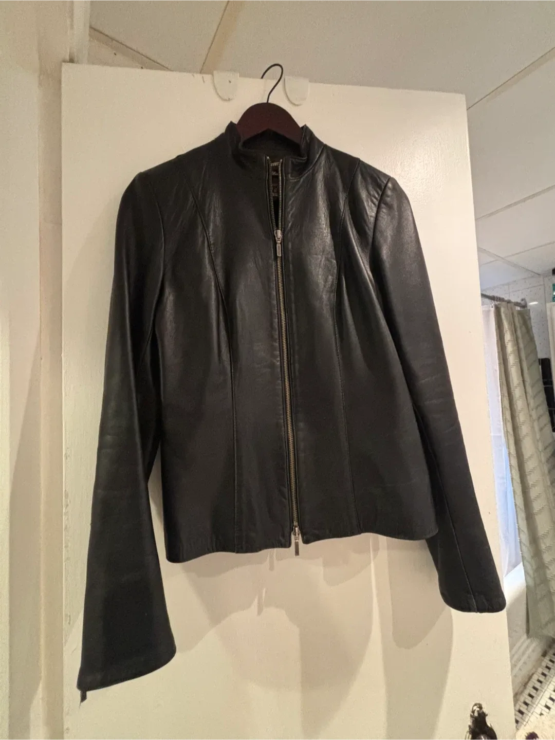 Danier Italian Leather Jacket - Size 2XS