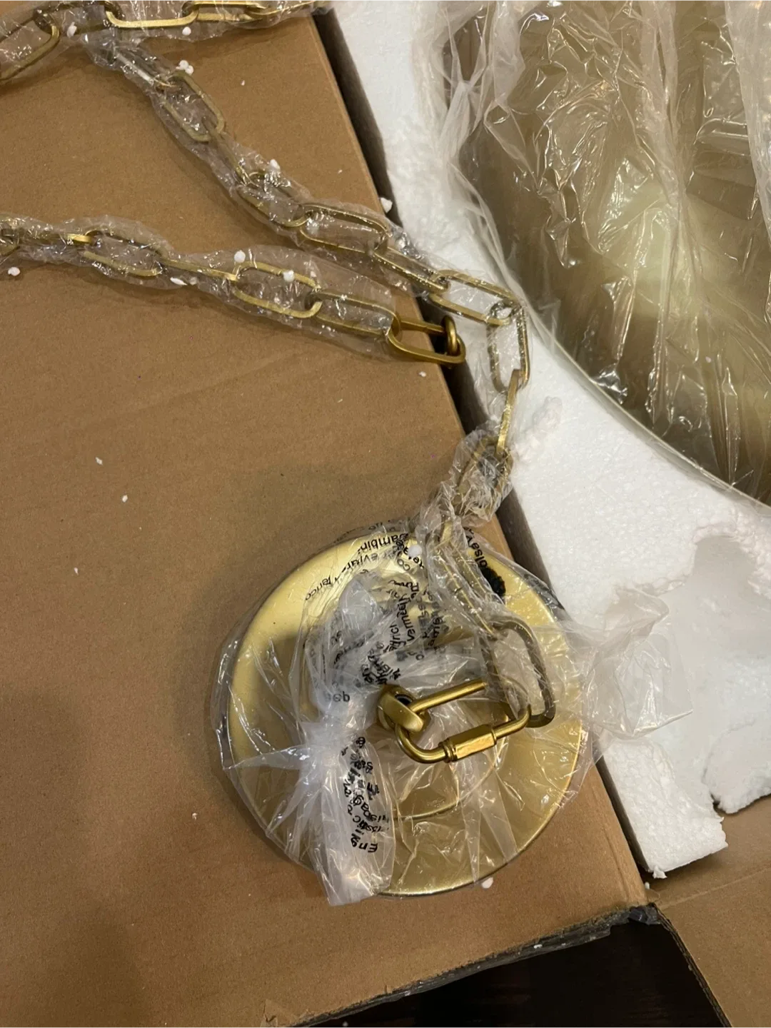 NEW Natalia White Dome Pendant Light - 20" image indicator(6)