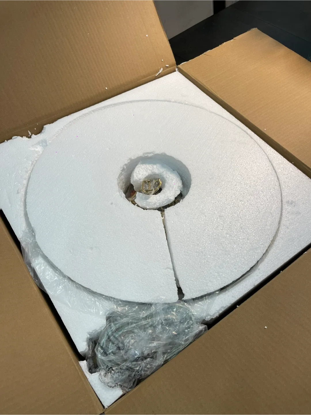 NEW Natalia White Dome Pendant Light - 20" image indicator(3)