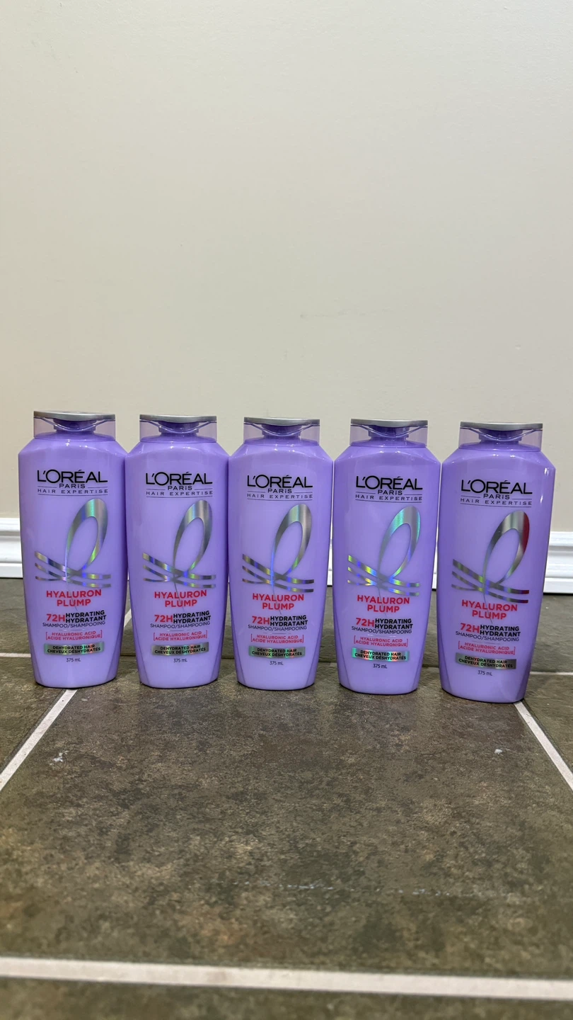 5 for $20 L'Oréal Hyaluron Plump Shampoo 375ml - New!