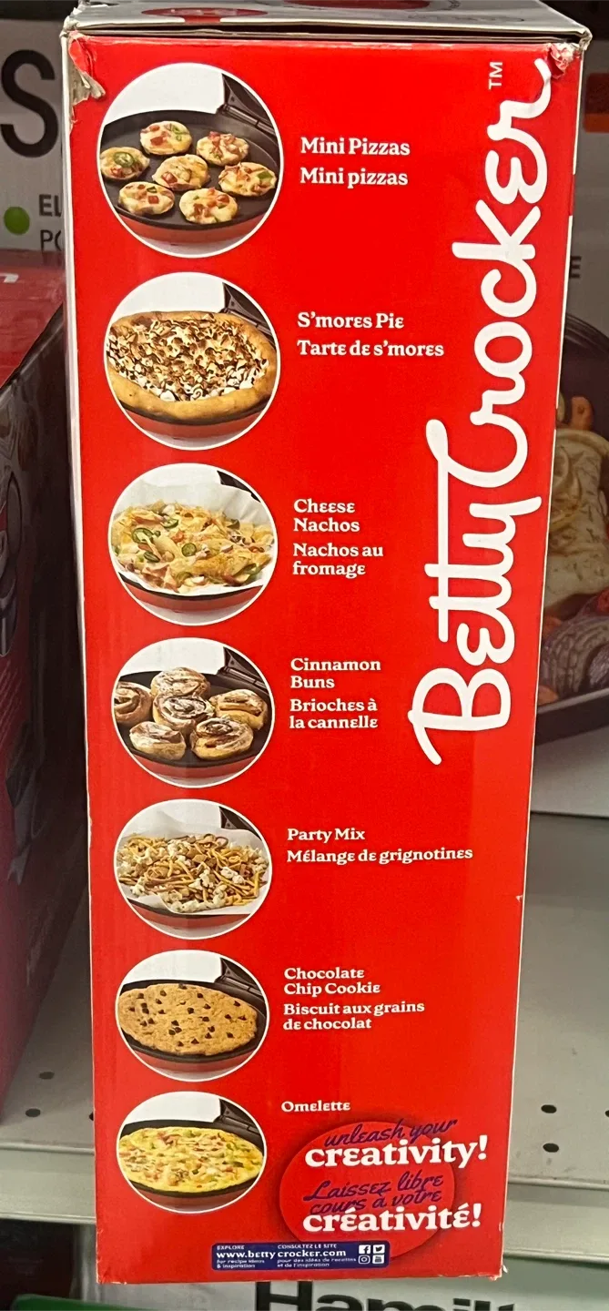 Betty Crocker 12" Pizza Maker - Like New! image indicator(3)