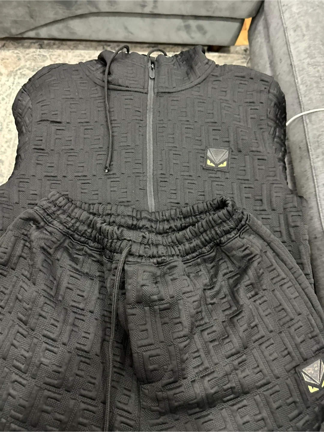Fendi Black Tracksuit