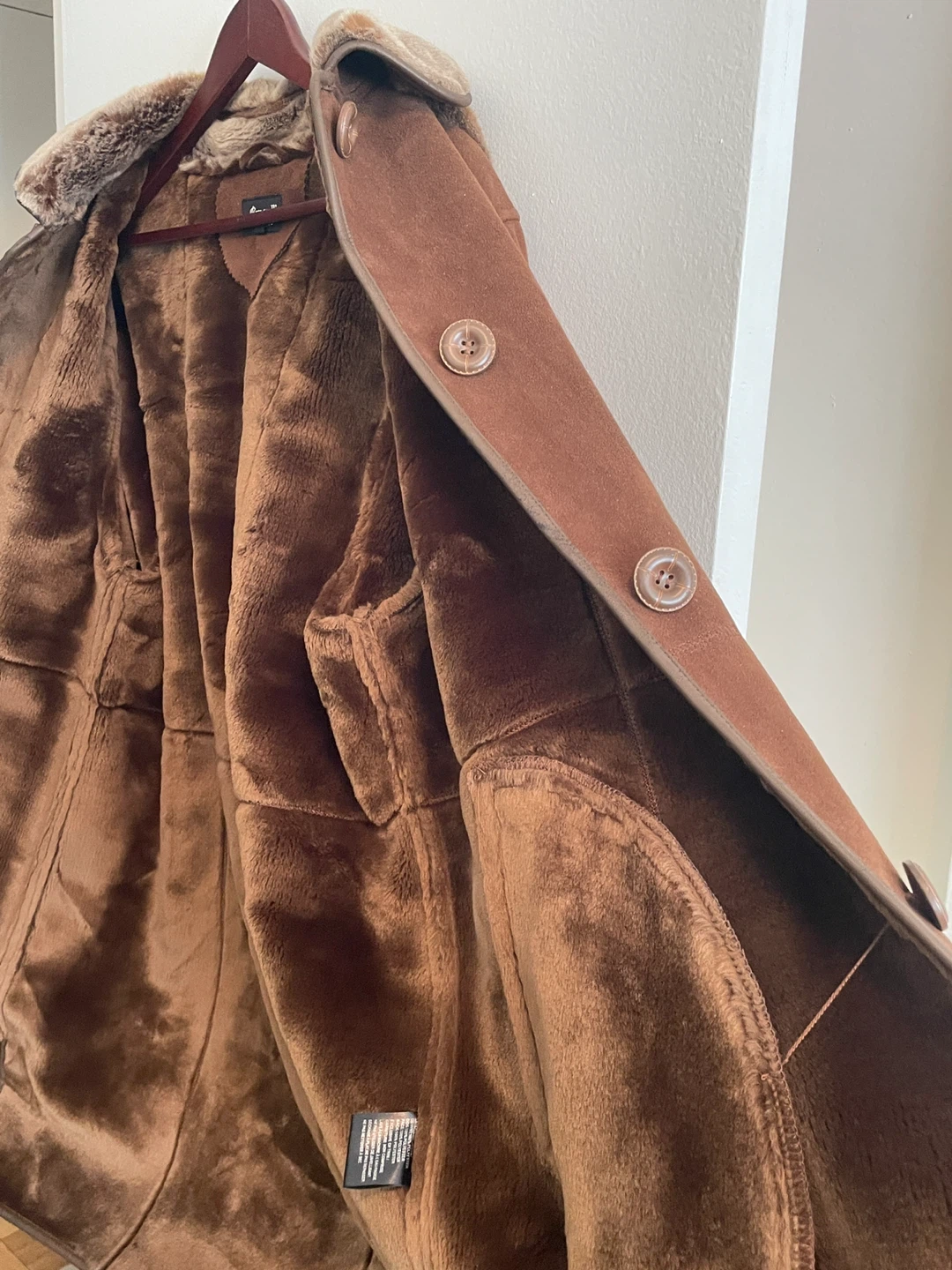 Brown Faux Suede Coat by Fennelli Studio - photo 5