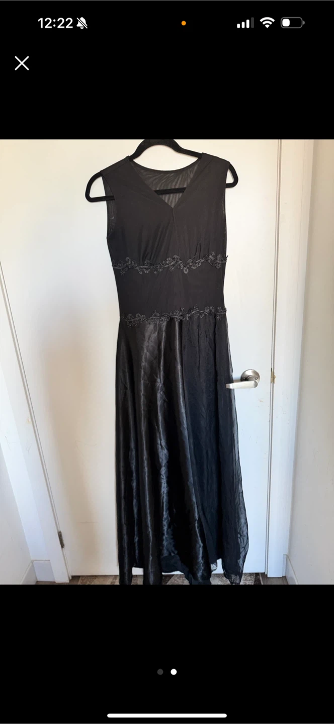 Black Sleeveless Maxi Dress - photo 2