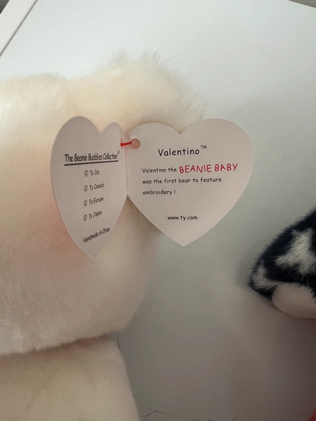 Ty Valentino Beanie Baby image indicator(2)